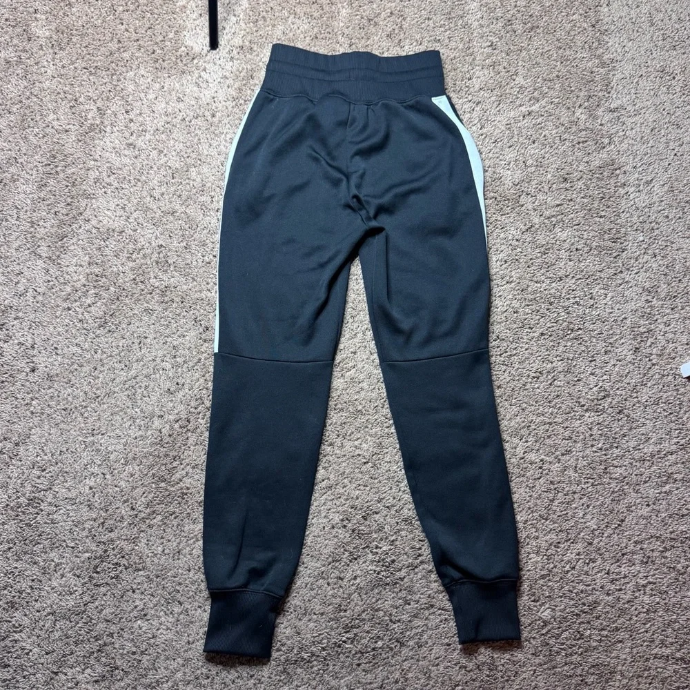 Nike Black White Stripe Athletic Joggers